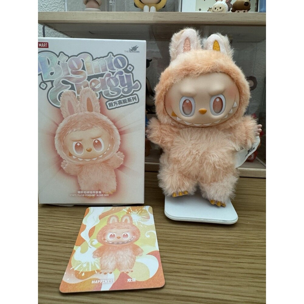 Pop Mart The Monsters Labubu Big Into Energy Vinyl Plush (Happiness)